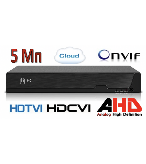 TBR-H1708HD 8-ми канальный мультигибридный HD видеорегистратор